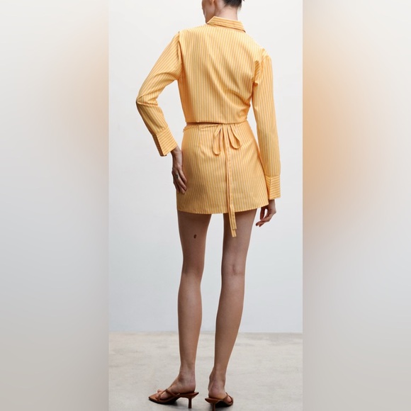 Mango - yellow striped skirt and top included! - Picture 3 of 13